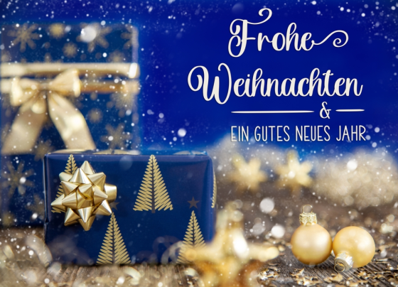 Weihnachtsgrusse und die besten Wunsche fur 2026
